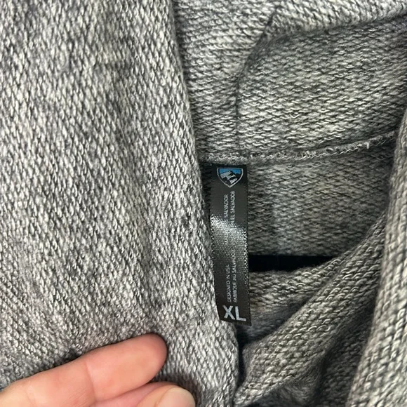 KUHL Women's Viola Nova Pullover Cowl Neck Gray XL - Picture 3 of 8